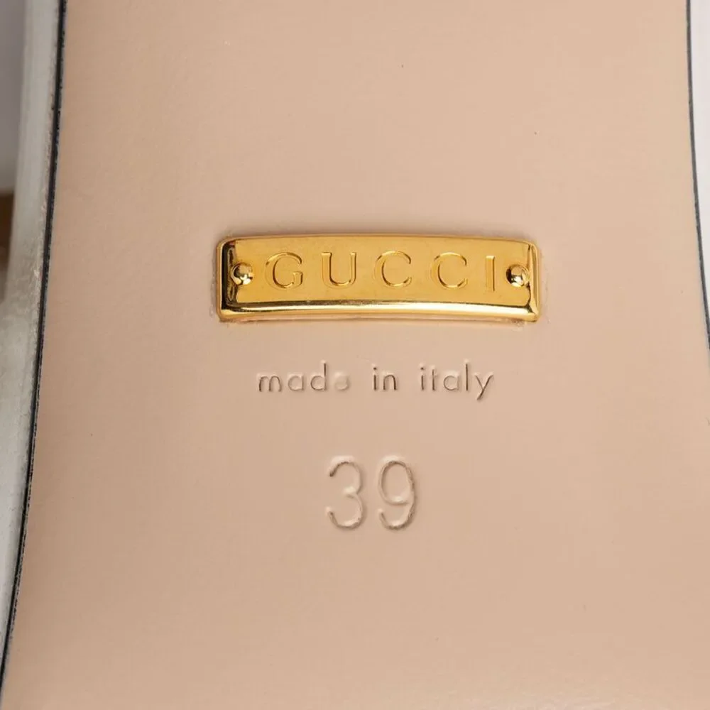 Gucci Leather Horsebit Platform Sandals - Size 9 / 39 - Picture 8 of 8